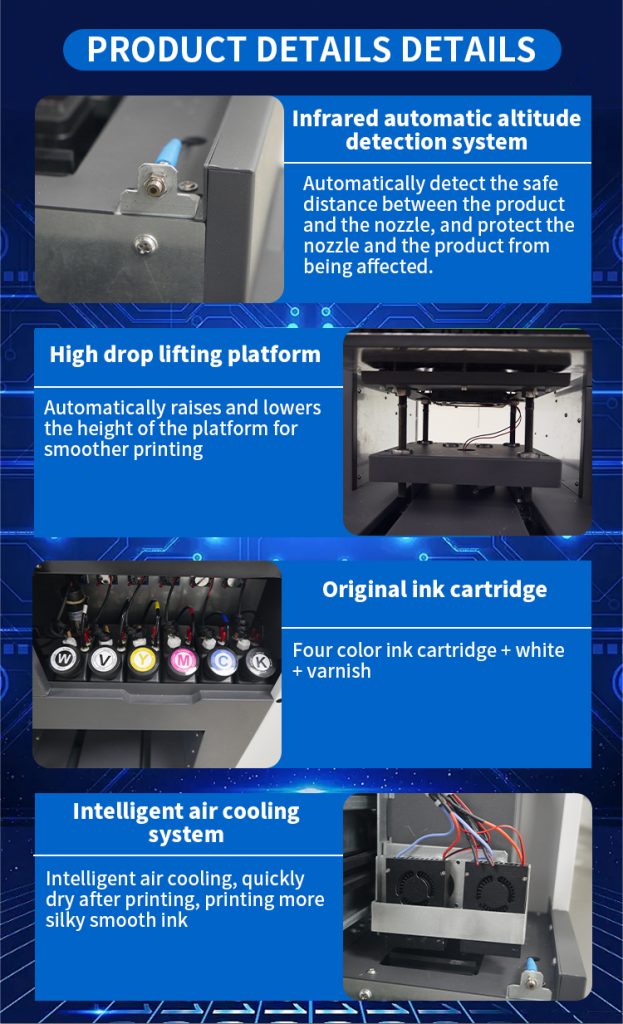 Sonpuu new model A3 series UV printer for glass, metal, acrylic, oil painting, small products, toys, phone cases, thermos cups|uv printer manufacturer |