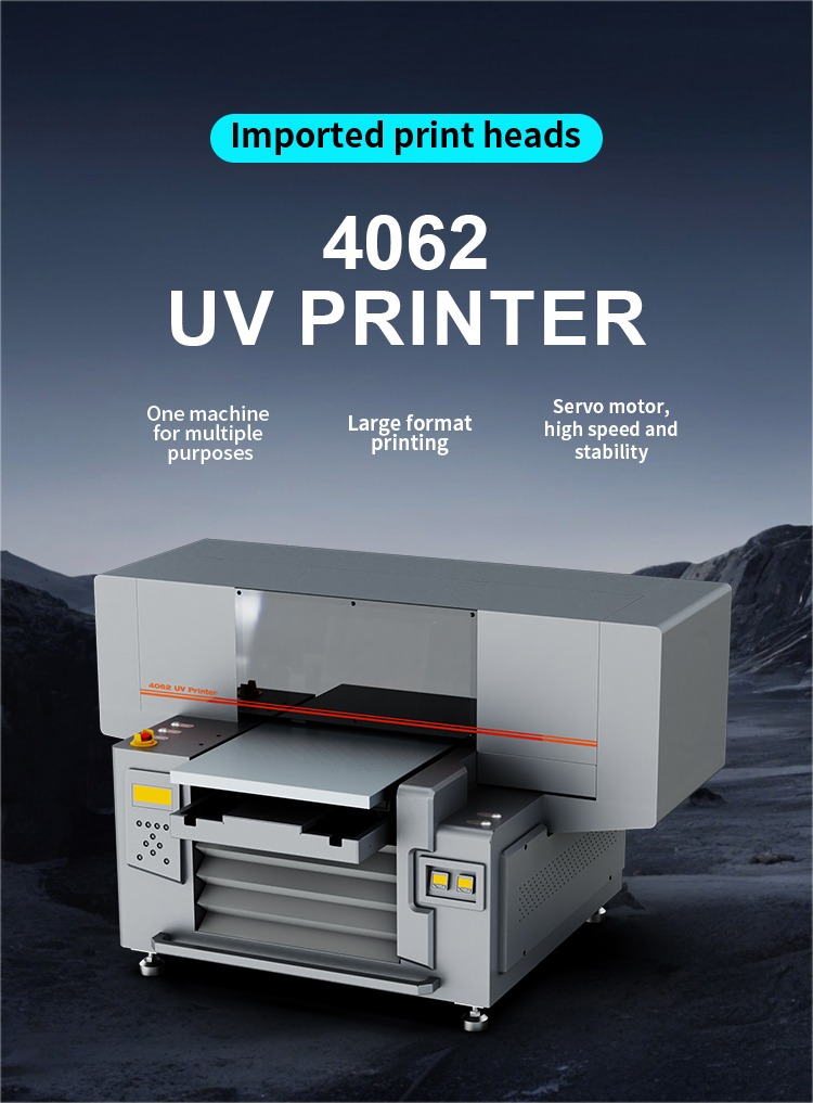 Sonpuu 4062 uv printer for high drop 30cm plastic, glass, metal and other products|uv printer manufacturer |