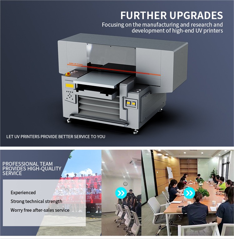 Sonpuu 4062 uv printer for high drop 30cm plastic, glass, metal and other products|uv printer manufacturer |
