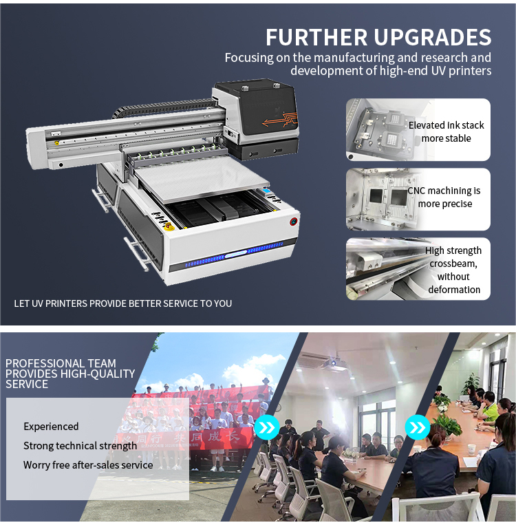 Sonpuu 6090 Three-nozzle uv printer for plastic, glass, metal, acrylic, oil painting, small products, toys, phone cases, thermos cups|uv printer manufacturer |