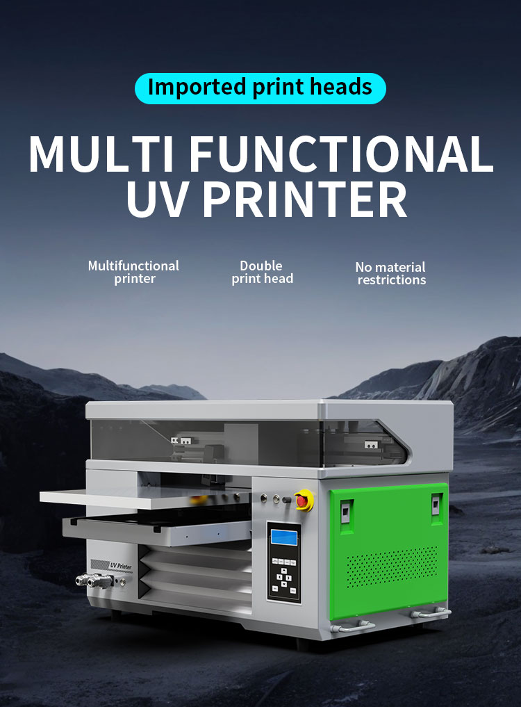 Latest 4060 DTF UV Printer For A/B Film 2 In 1 Roll To Roll Inkjet Printers Crystal Sticker Printing Machine Flatbed UV DTF Printer|uv printer manufacturer |