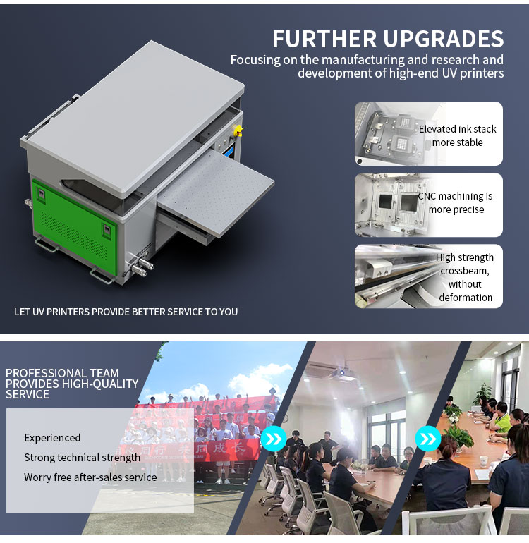 Latest 4060 DTF UV Printer For A/B Film 2 In 1 Roll To Roll Inkjet Printers Crystal Sticker Printing Machine Flatbed UV DTF Printer|uv printer manufacturer |
