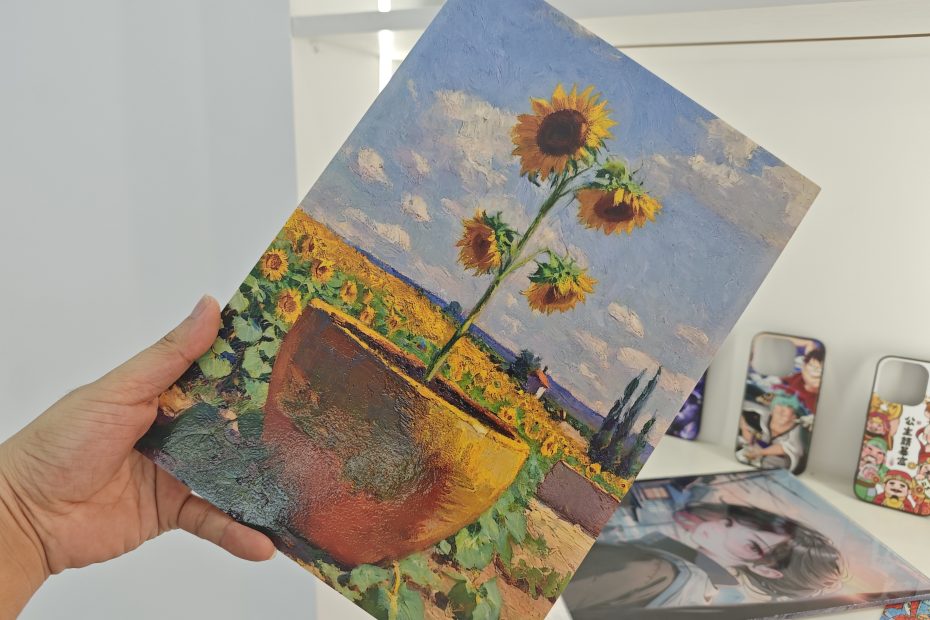 4060 UV flatbed printer, Mobile printer, Small uv printer for Acrylic sheet, glass, metal, crystal label缩略图