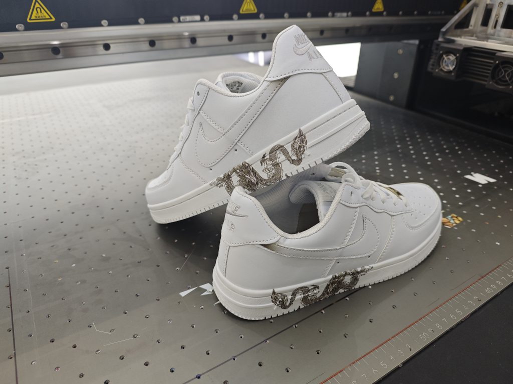 Revolutionize Shoe Decoration with 1210 Visual Positioning UV Flatbed Printer|uv printer manufacturer | Revolutionize Shoe Decoration with 1210 Visual Positioning UV Flatbed Printer|uv printer manufacturer |