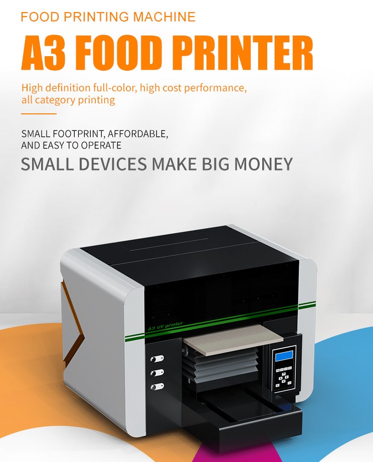 Sonpuu New A3 Food uv Printer|uv printer manufacturer |