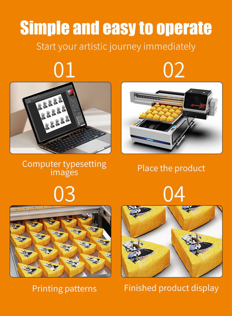 Sonpuu 6090 Food uv Printer|uv printer manufacturer |
