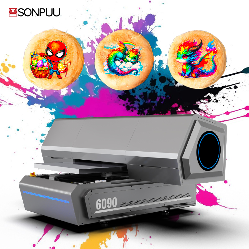 6090 Color Nail Printer Printing Machine Embossed UV Printer Cartoon A1 Size New Product 2020 Provided Inkjet Printer 220V 140