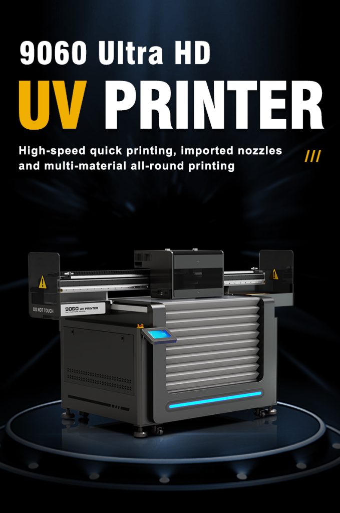 Songpu 9060 high drop uv printer for luggage, gift boxes, suitcases and packaging boxes|uv printer manufacturer |