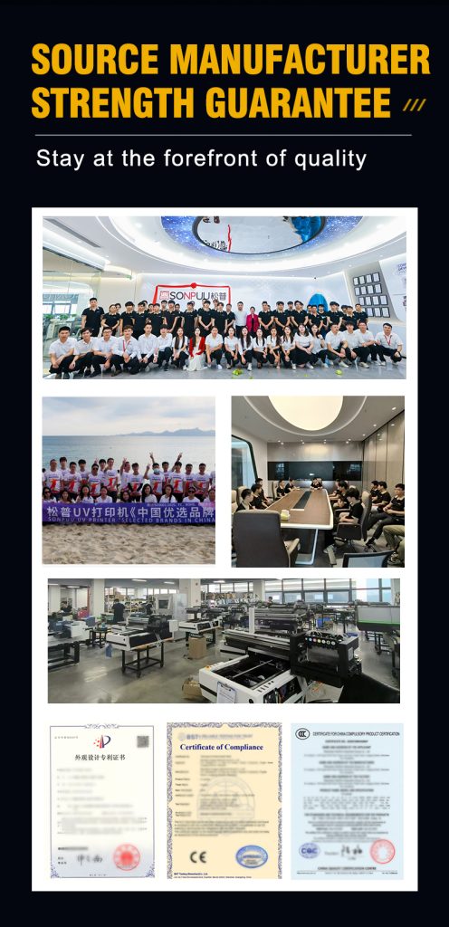 Songpu 9060 high drop uv printer for luggage, gift boxes, suitcases and packaging boxes|uv printer manufacturer |