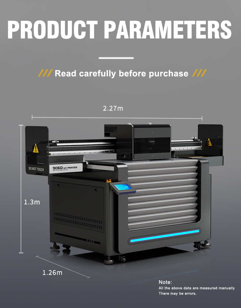Songpu 9060 high drop uv printer for luggage, gift boxes, suitcases and packaging boxes|uv printer manufacturer |
