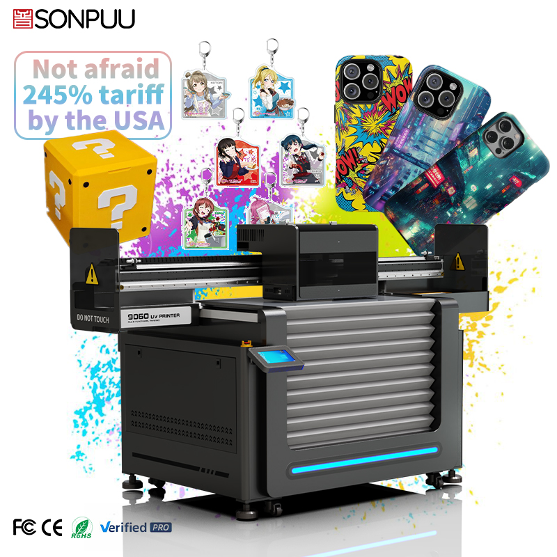 Songpu 9060 high drop uv printer for luggage, gift boxes, suitcases and packaging boxes - Image 3
