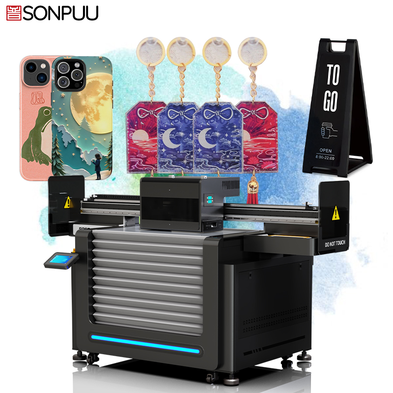 Songpu 9060 high drop uv printer for luggage, gift boxes, suitcases and packaging boxes - Image 5