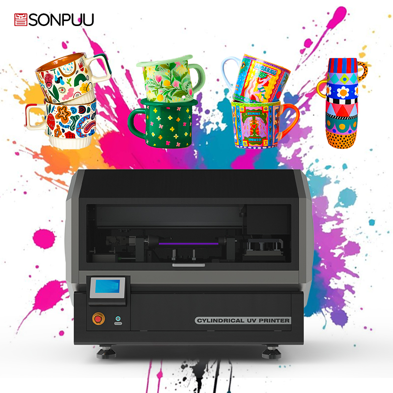Industrial Cylindrical Printer | 360° Rotary Surface Printing for Cans, Bottles, Tumblers | High-Resolution & Automated Feeding Sonpuu - Image 2