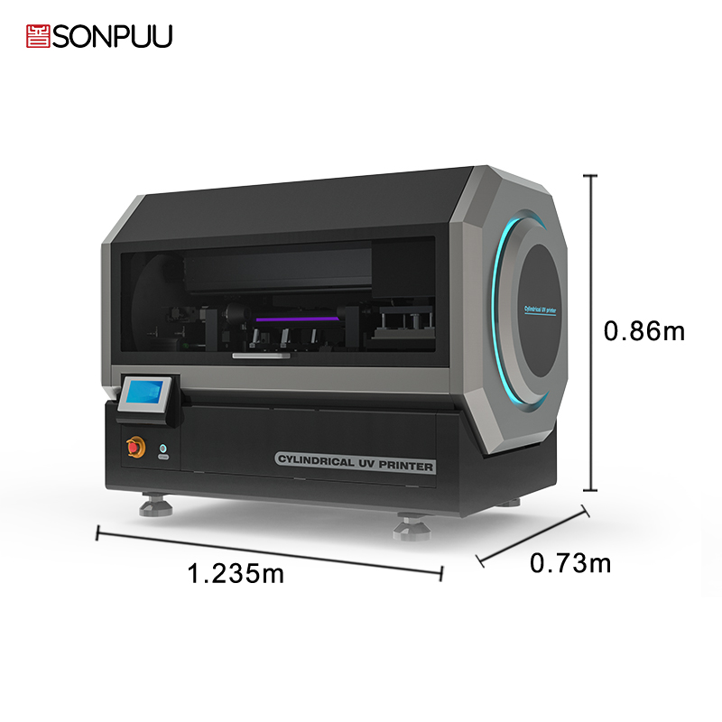 Industrial Cylindrical Printer | 360° Rotary Surface Printing for Cans, Bottles, Tumblers | High-Resolution & Automated Feeding Sonpuu - Image 3